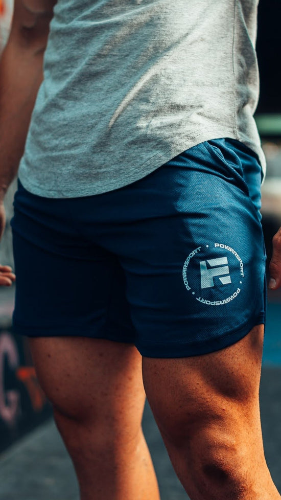 SHORT GYM SERIES INNER H PWS ICONO AZUL