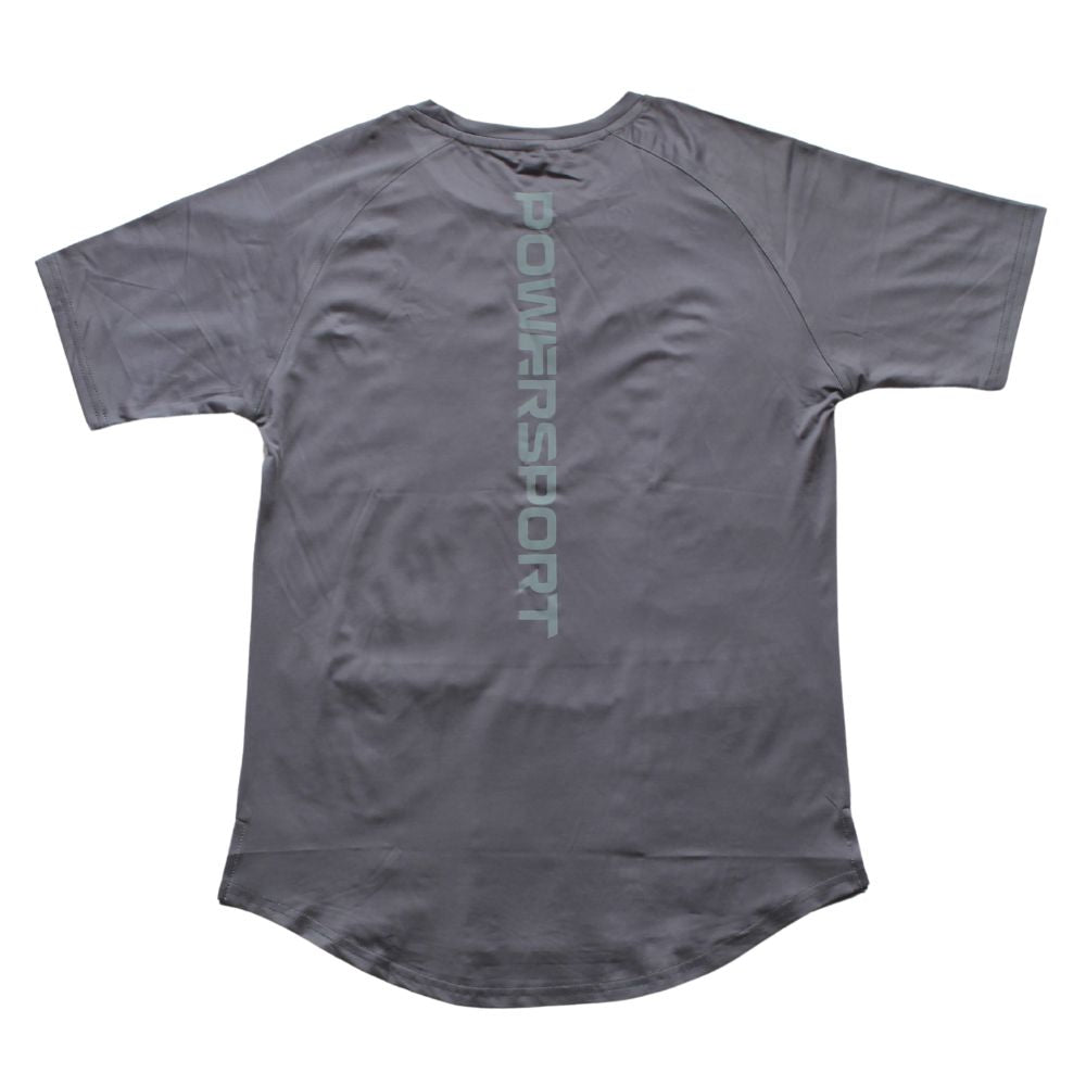 POLERA DRYFIT REVERSO GRIS OBSCURO