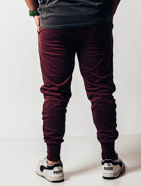 PANTALON DE BUZO POWER CALF JOGGER WINE