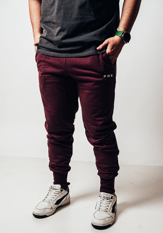 PANTALON DE BUZO POWER CALF JOGGER WINE