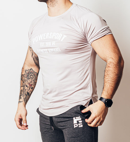 POLERA DRYFIT RADICAL GRIS PERLA