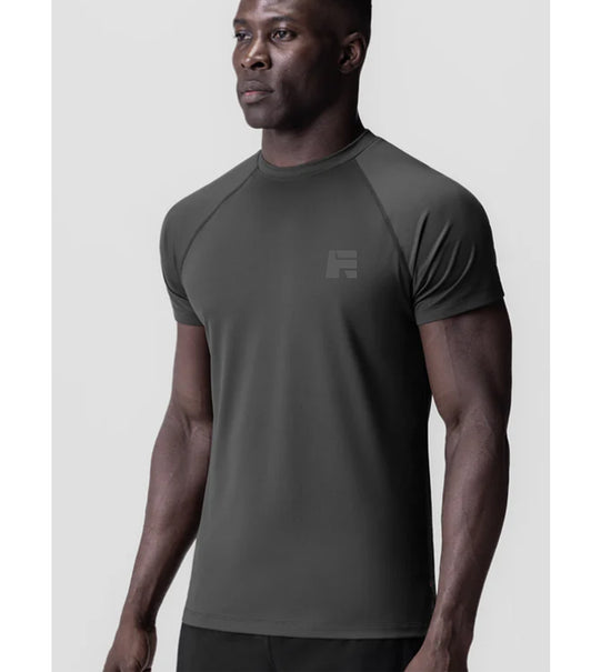 POLERA DRYFIT REVERSO GRIS OBSCURO