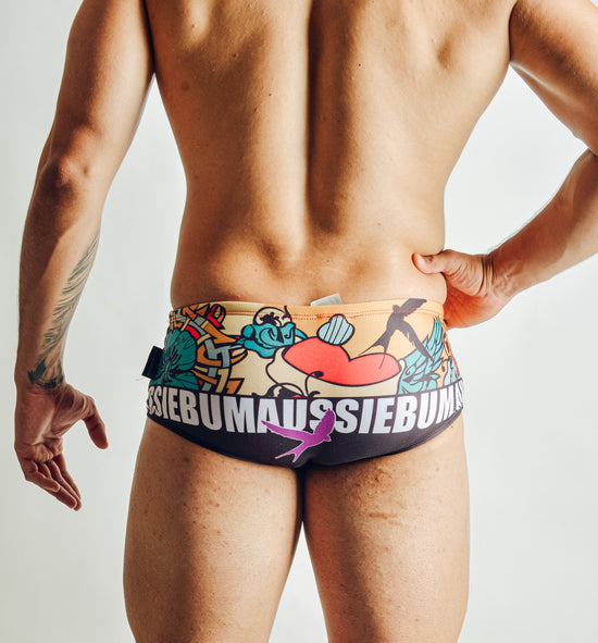 BAÑADOR SUNGA ESTILO CORTO  AUSSIEBUM 101