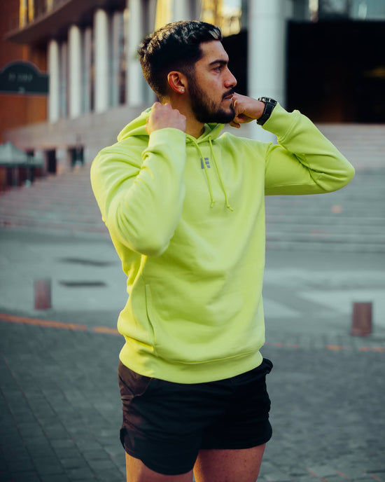 POLERON HODDIES REVERSO  H  LIMON