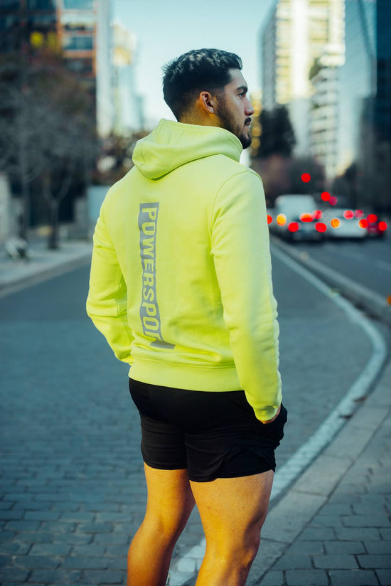 POLERON HODDIES REVERSO  H  LIMON