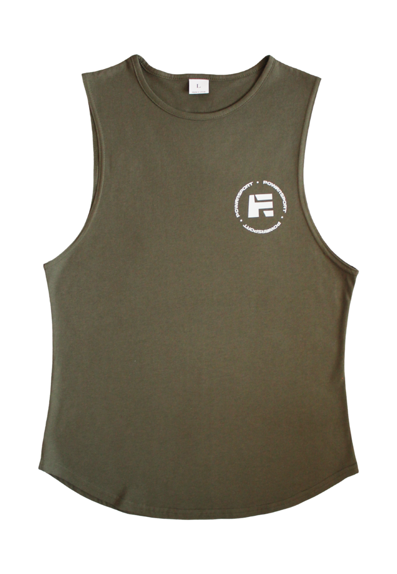 POLERA SIN MANGA TANK GYM REVERSO MUSGO