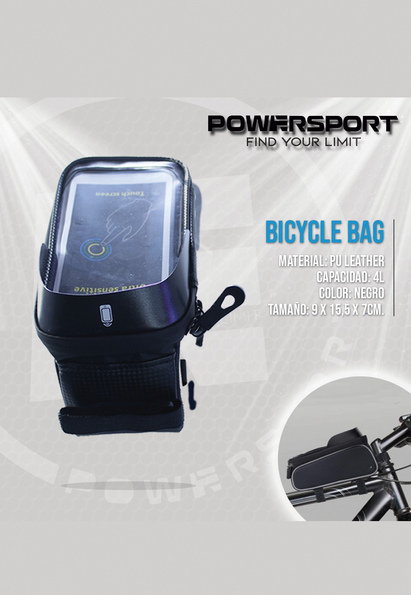 Bolso para Celular en Bicicleta